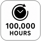 100000 Rated Hours