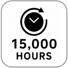 15000 Rated Hours