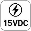 15VDC