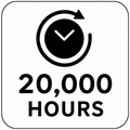 20000 Rated Hours