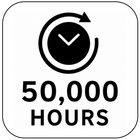 50000 Rated Hours