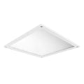 RAB LFVAN34FW-FR VAN34 Flat Frosted Lens & Door Frame Kit with Screws – White Finish