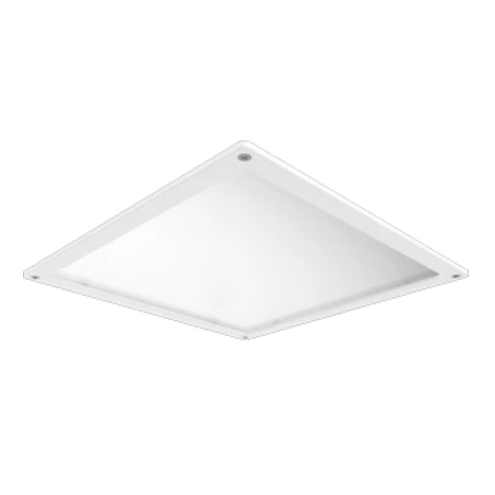 RAB LFVAN34FW-FR VAN34 Flat Frosted Lens & Door Frame Kit with Screws – White Finish