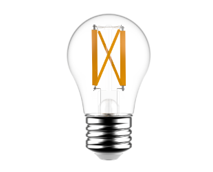 RAB A15-5-E26-927-F-C A15 Filament LED Bulb - 450 Lumens - 5W - 40W Equivalent - E26 Base - 2700K - Clear Glass