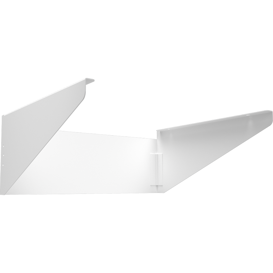 RAB A17-RHS-M/W A17 Reversible House Side Shield for 200W–300W Fixtures - White