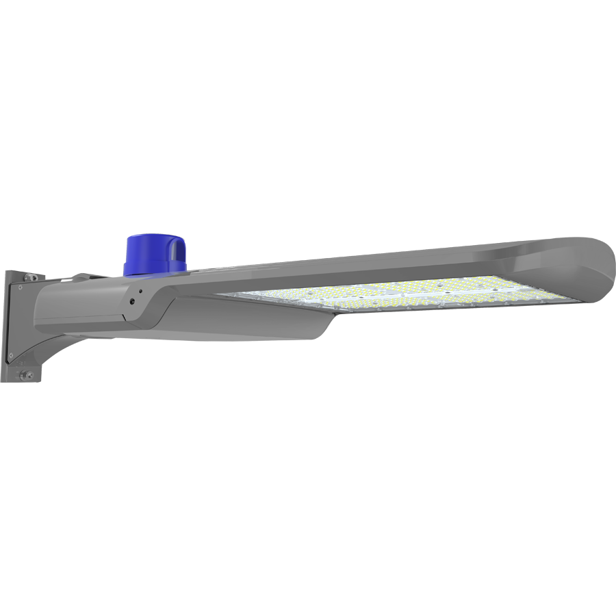 RAB A17XFU300RG A17 III LED Area Light - 30567–46356 Lumens - 200W–300W Selectable Wattage - 120-277V - Pole Mount - Roadway Gray