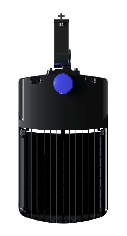 RAB A17XFU300B A17 LED Area Light - 30567–46356 Lumens - 200W–300W Selectable Wattage - 120-277V - Pole Mount - Black