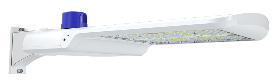 RAB A17XFU300W A17 LED Area Light - 30567–46356 Lumens - 200W–300W Selectable Wattage - 120-277V - Pole Mount - White