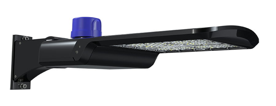 RAB A17XFU150B A17 III LED Area Light - 15177–23339 Lumens - 100W–150W Selectable Wattage - 120-277V - Pole Mount - Black