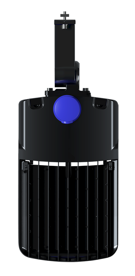 RAB A17XFU150B A17 III LED Area Light - 15177–23339 Lumens - 100W–150W Selectable Wattage - 120-277V - Pole Mount - Black