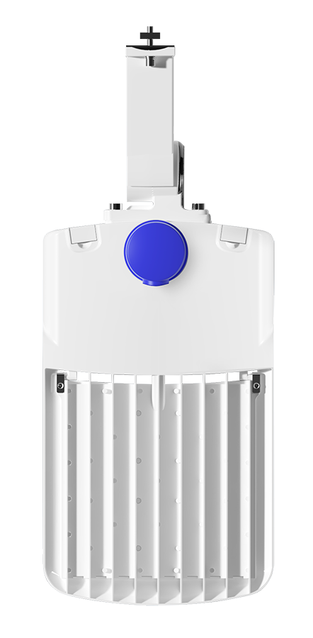 RAB A17XFU150W A17 III LED Area Light - 15177–23339 Lumens - 100W–150W Selectable Wattage - 120-277V - Pole Mount - White