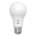 RAB A19-8-9CCT-DIM A19 LED Light Bulb – 8W (60W Equivalent) – 5-CCT Selectable 2700K/3000K/3500K/4000K/5000K – 800 Lumens – 120V – CRI 90 – Dimmable – Medium E26 Base – Frosted Finish