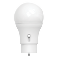 RAB A19-10-GU24-9CCT-DIM A19 LED Light Bulb – 10W (75W Equivalent) – 5-CCT Selectable 2700K/3000K/3500K/4000K/5000K – 800 Lumens – 120V – CRI 90 – Dimmable – GU24 Base – Frosted Finish