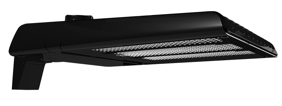 RAB A22-5T320B/480 A22 V LED Area Light - 35350-45974 Lumens - 250W–320W Selectable Wattage - 480V - Pole Mount - 7-Pin Receptacle - Black