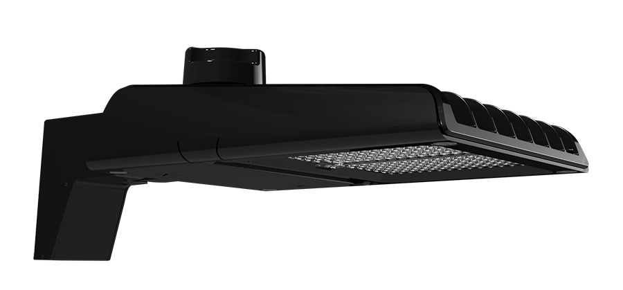 RAB A22-2T100B A22 Type II LED Area Light – Selectable 60W/80W/100W – 3000K/4000K/5000K – 9204-14815 Lumens – 120-277V – Pole Mount – 7-Pin Receptacle – Black Finish