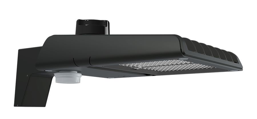 RAB A22-5T70/480/MVS A22 V LED Area Light with Microwave Motion Sensor - 8424-11236 Lumens - 50W–70W Selectable Wattage - 480V - Pole Mount - Bronze