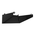 RAB A22-150/200HSB A22 Area Light House Side Shield - For A22 150W and 200W Fixtures - Black Finish