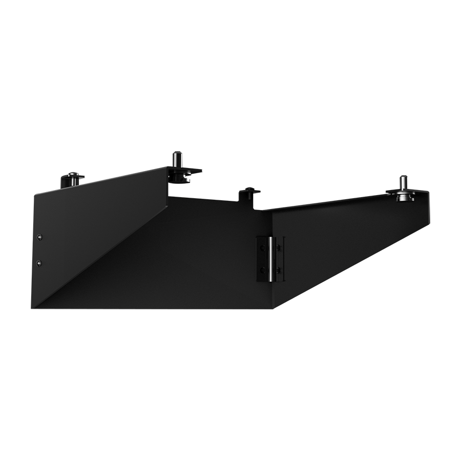 RAB A22-70/100HSB A22 House Side Shield for A22 70W and 100W LED Area Lights - Black