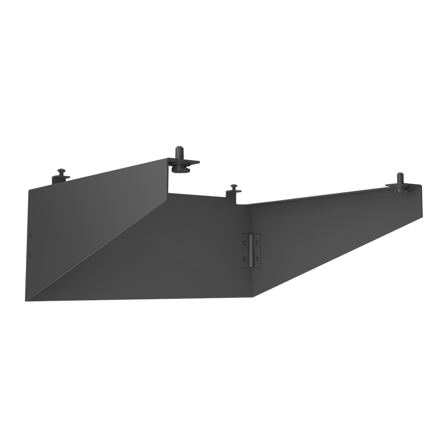 RAB A22-150/200HS A22 House Side Shield for A22 150W and 200W LED Area Lights – Bronze Finish