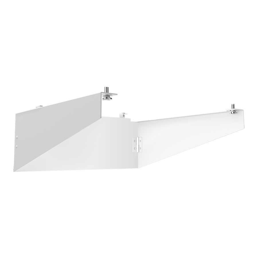RAB A22-320HSW A22 Area Light House Side Shield - For A22 320W Fixtures - White Finish