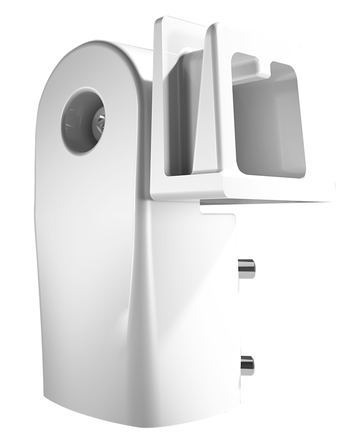 RAB A22SFW A22 Slipfitter Mounting Kit for A22 LED Area Lights – White Finish