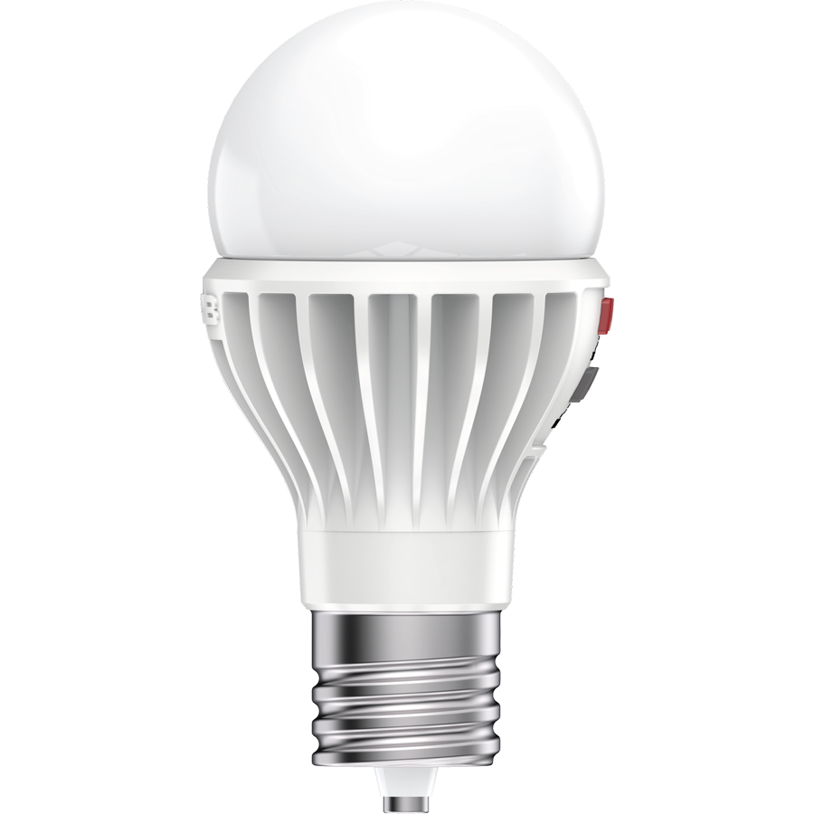 RAB A23-24S-EX39-8CCT-DIM-UNV A23 LED HID Replacement Lamp – Selectable 16W/21W/24W – 200W HID Equivalent – Selectable 3000K/4000K/5000K – 1941-3423 Lumens – 120-277V – CRI 80 – Dimmable – EX39 Mogul Base – Frosted Finish