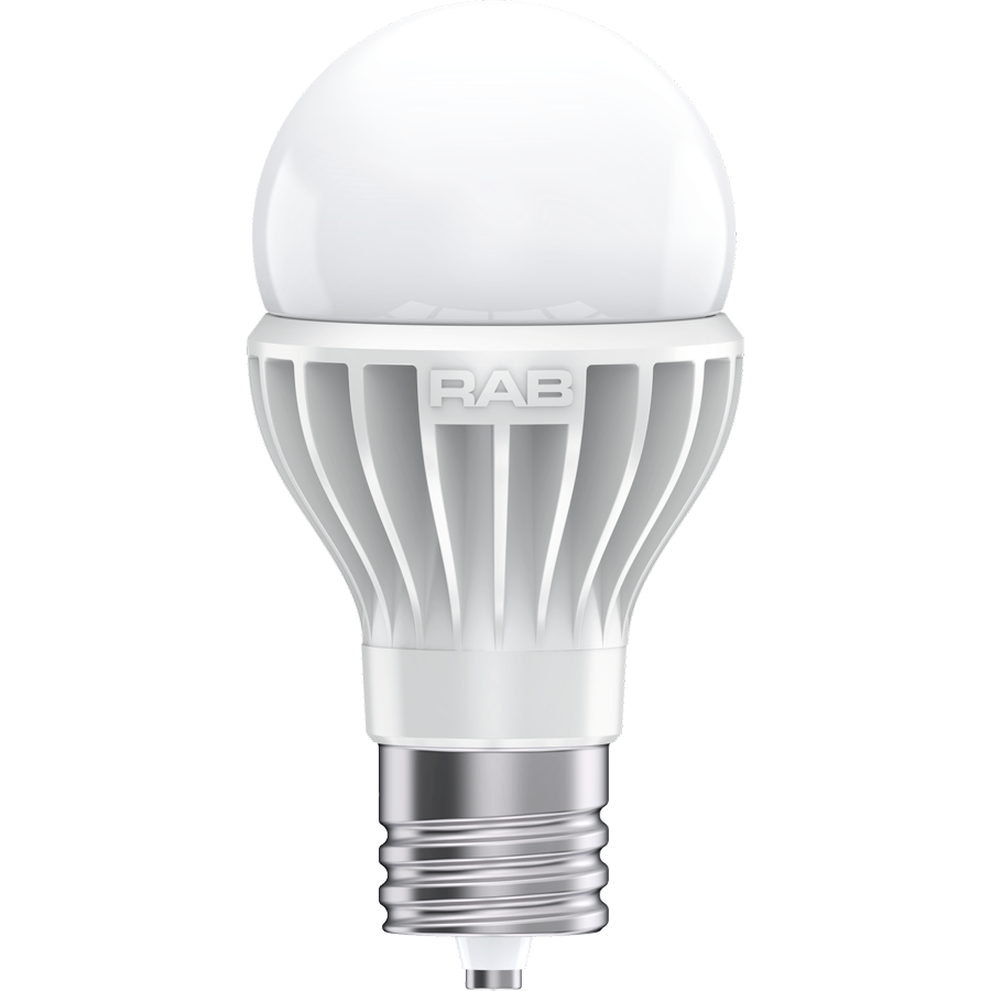 RAB A23-24S-EX39-8CCT-DIM-UNV A23 LED HID Replacement Lamp – Selectable 16W/21W/24W – 200W HID Equivalent – Selectable 3000K/4000K/5000K – 1941-3423 Lumens – 120-277V – CRI 80 – Dimmable – EX39 Mogul Base – Frosted Finish