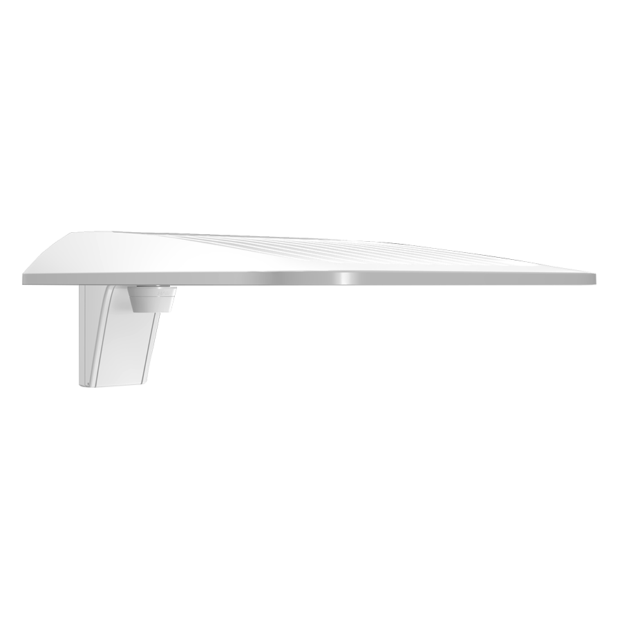 RAB A34T3MW/480/MVS A34-M Type III LED Area Light – Selectable 100W/125W/150W – Selectable 3000K/4000K/5000K – 15856-24510 Lumens – 480V – Pole Mount – Microwave Motion Sensor – White Finish