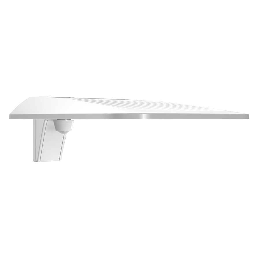 RAB A34T4MW/PIR A34-M Type IV LED Area Light – Selectable 100W/125W/150W – Selectable 3000K/4000K/5000K – 15856-24510 Lumens – 120-277V – Pole Mount – PIR Occupancy Sensor – White Finish