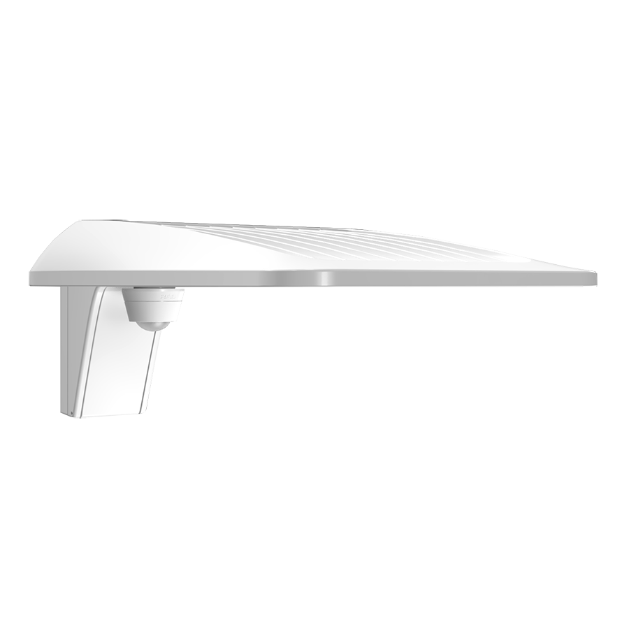 RAB A34T4SW/PIR A34-S Type IV LED Area Light – Selectable 50W/80W/100W – Selectable 3000K/4000K/5000K – 7357-15508 Lumens – 120-277V – Pole Mount – PIR Occupancy Sensor – White Finish