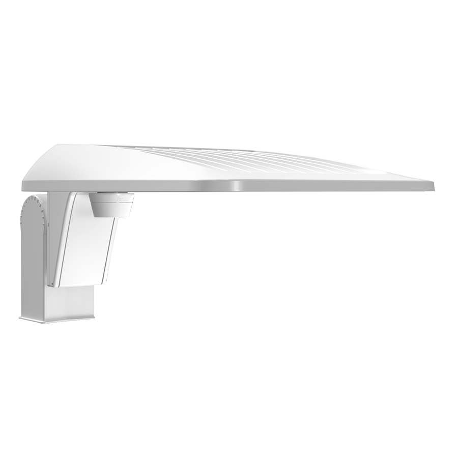 RAB A34T5SSFW/MVS A34-S Type V LED Area Light – Selectable 50W/80W/100W – Selectable 3000K/4000K/5000K – 7357-15508 Lumens – 120-277V – Slipfitter Mount – Microwave Motion Sensor – White Finish