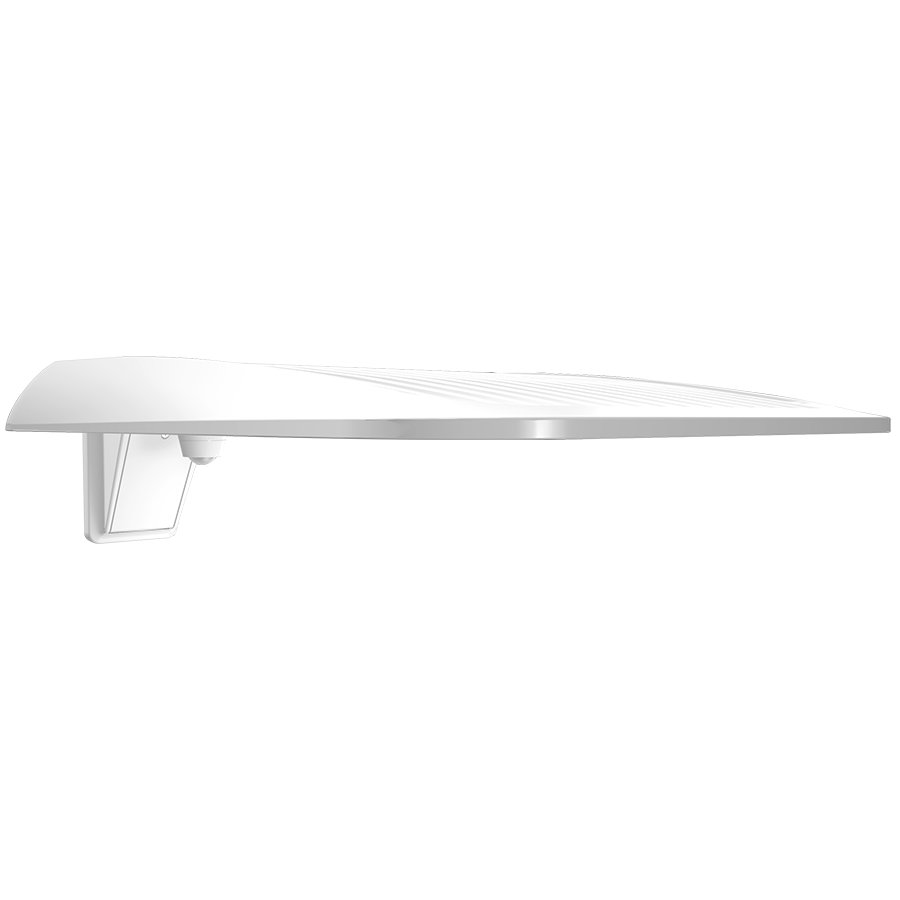 RAB A34T4LWMW/480/PIR A34-L Type IV LED Area Light – Selectable 150W/200W/250W – Selectable 3000K/4000K/5000K – 23969-39793 Lumens – 480V – Wall Mount – PIR Occupancy Sensor – White Finish
