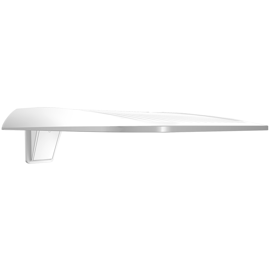 RAB A34T4LWMW Type IV LED Area Light – Selectable 150W/200W/250W – Selectable 3000K/4000K/5000K – 23969-39793 Lumens – 120-277V – Wall Mount – White Finish