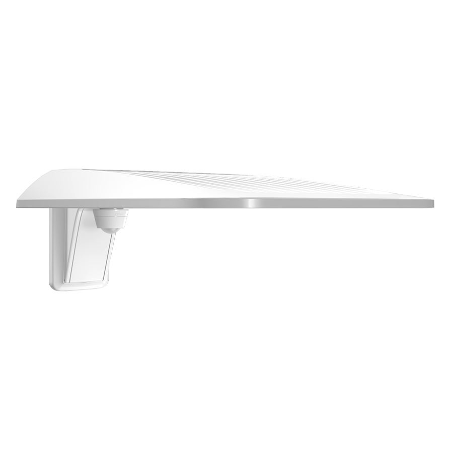 RAB A34T4MWMW/480/PIR A34-M Type IV LED Area Light – Selectable 100W/125W/150W – Selectable 3000K/4000K/5000K – 15856-24510 Lumens – 480V – Wall Mount – PIR Occupancy Sensor – White Finish