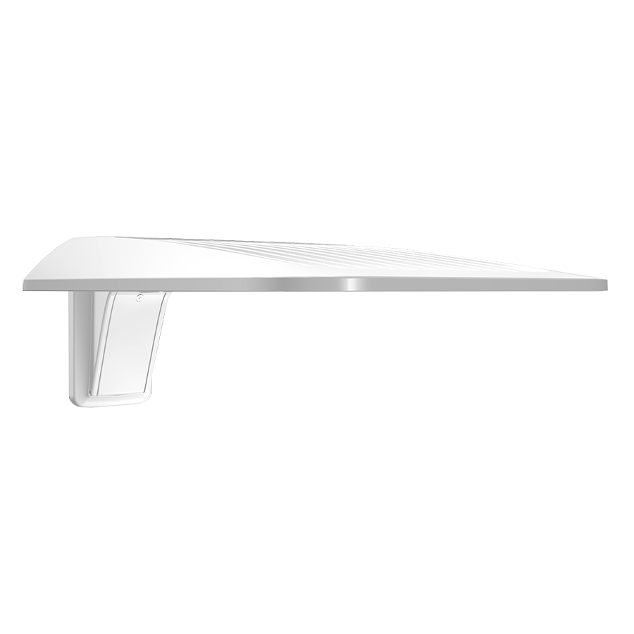 RAB A34T4MWMW/480 A34-M Type IV LED Area Light – Selectable 100W/125W/150W – Selectable 3000K/4000K/5000K – 15856-24510 Lumens – 480V – Wall Mount – White Finish