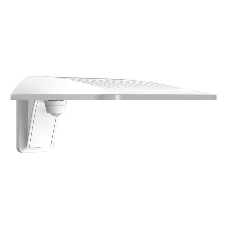 RAB A34T4SWMW/PIR A34-S Type IV LED Area Light – Selectable 50W/80W/100W – Selectable 3000K/4000K/5000K – 7357-15508 Lumens – 120-277V – Wall Mount – PIR Occupancy Sensor – White Finish