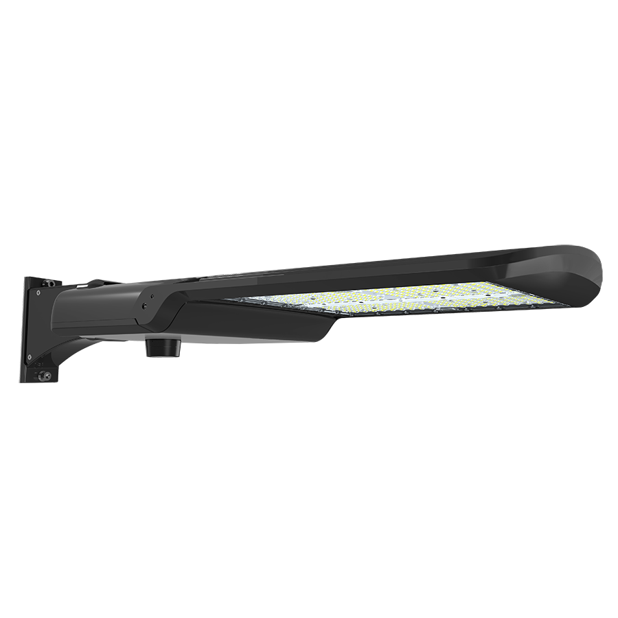 RAB A17-4T375/MVS A17 IV LED Area Light with Microwave Motion Sensor - 37312-59359 Lumens - 240W-375W Selectable Wattage - 120-277V - Pole Mount - Bronze