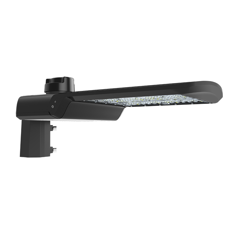 RAB A17-3T150SF/480/7PRS A17 III LED Area Light with 7-Pin Receptacle - 15153-23043 Lumens - 100W-150W Selectable Wattage - 480V - Slipfitter Mount - Bronze