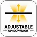 Adjustable Up/Downlight