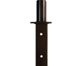 RAB BAD5 Pole Top Tenon Adapter – 2-3/8 In Tenon to 5 In Square Pole – Includes Hardware