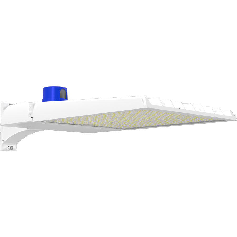 RAB AL22-300W AL22 LED Area Light – Selectable 200W/240W/300W – Selectable 3000K/4000K/5000K – Adjustable Type III/IV/V Distribution – 31048-49904 Lumens – 120-277V – Pole Mount – White Finish