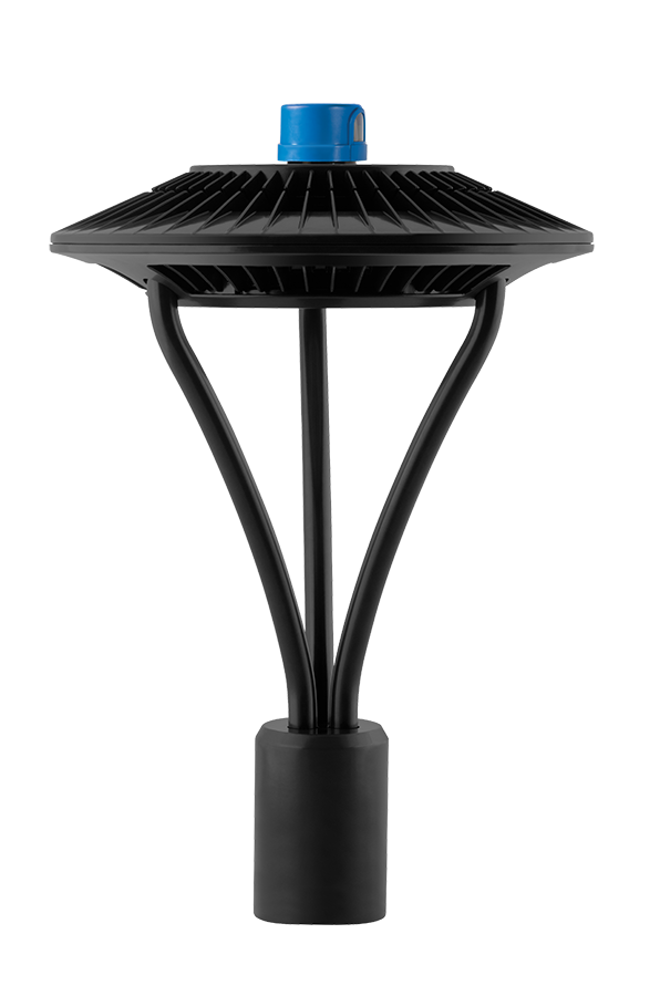 RAB ALED5T52NK/PCT ALED LED Post Top Area Light – 52W – 4000K – Type V Distribution – 6978 Lumens – 120-277V – Black Finish