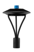 RAB ALED5T52NK/PCT ALED LED Post Top Area Light – 52W – 4000K – Type V Distribution – 6978 Lumens – 120-277V – Black Finish