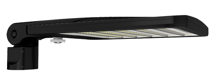 RAB ALEDL2TSFB/WS4 ALEDL Type II LED Area Light – 170W-260W Selectable – 5000K – 24510-36458 Lumens – 120-277V – Slipfitter Mount – WattStopper Sensor with 20ft Lens – Black Finish
