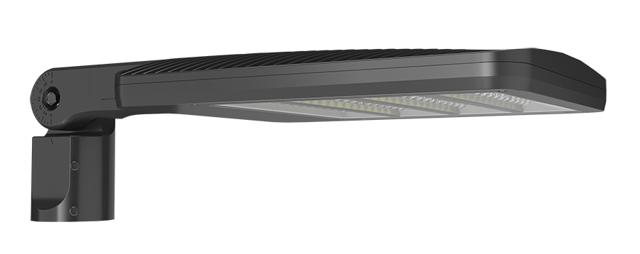 RAB ALEDM4TSFY/480 ALEDM Type IV LED Area Light – 40W-80W Selectable – 3000K – 10371-18802 Lumens – 480V – Slipfitter Mount – Bronze Finish