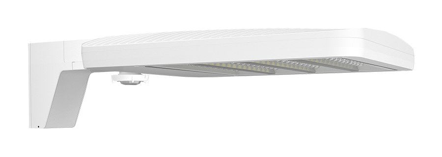 RAB ALEDMATYW/480/WS2 ALEDM Type AT LED Area Light – 40W-80W Selectable – 3000K – 10371-18802 Lumens – 480V – Pole Mount – WattStopper Sensor with 20ft Lens – White Finish