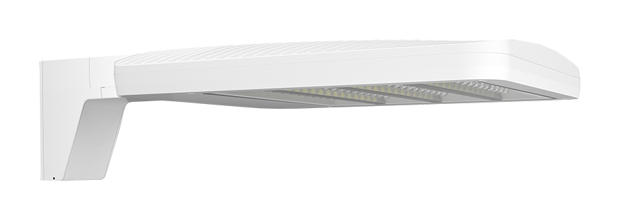 RAB ALEDM4TYW/480/7PR Type IV LED Area Light – 40W-80W Selectable – 3000K – 10371-18802 Lumens – 480V – Pole Mount – NEMA 7-Pin Photocontrol Receptacle – White Finish