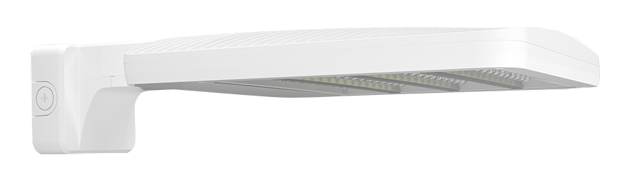 RAB ALEDM4TWMW ALEDM Type IV LED Area Light – 40W-80W Selectable – 5000K – 10870-19864 Lumens – 120-277V – Wall Mount – White Finish