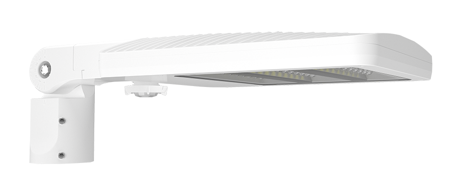 RAB ALEDS4TSFNW/WS2 ALEDS Type IV LED Area Light – 40W-80W Selectable – 4000K – 5746-10637 Lumens – 120-277V – Slipfitter Mount – WattStopper Sensor with 20ft Lens – White Finish