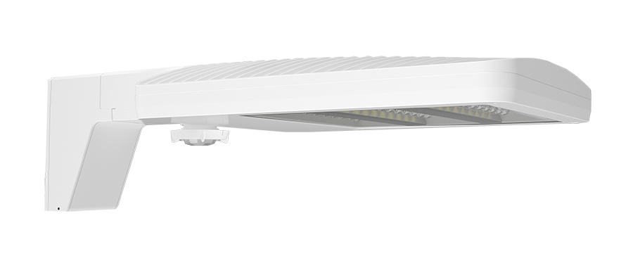 RAB ALEDSATNW/WS2 ALEDS Type AT LED Area Light – 40W-80W Selectable – 4000K – 5746-10637 Lumens – 120-277V – Pole Mount – WattStopper Sensor with 20ft Lens – White Finish